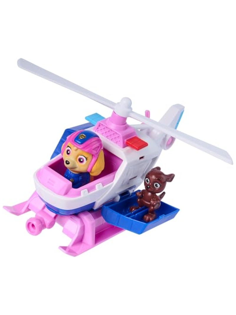 Hélicoptère Mission Détectives Pat Patrouille de Stella avec 2 figurines amovibles