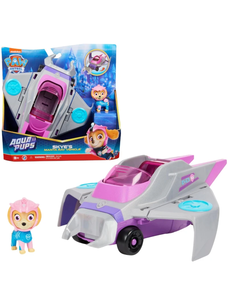 Pat patrouille aqua pups voiture figurine stella