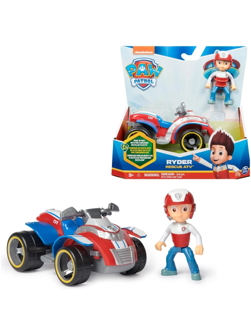 Paw patrol pat patrouille vehicule figurine ryder