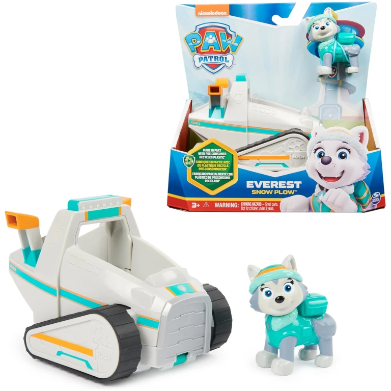 Paw patrol pat patrouille vehicule figurine everest voiture