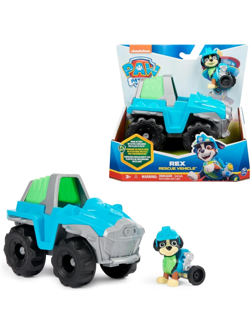 Paw patrol pat patrouille vehicule figurine rex