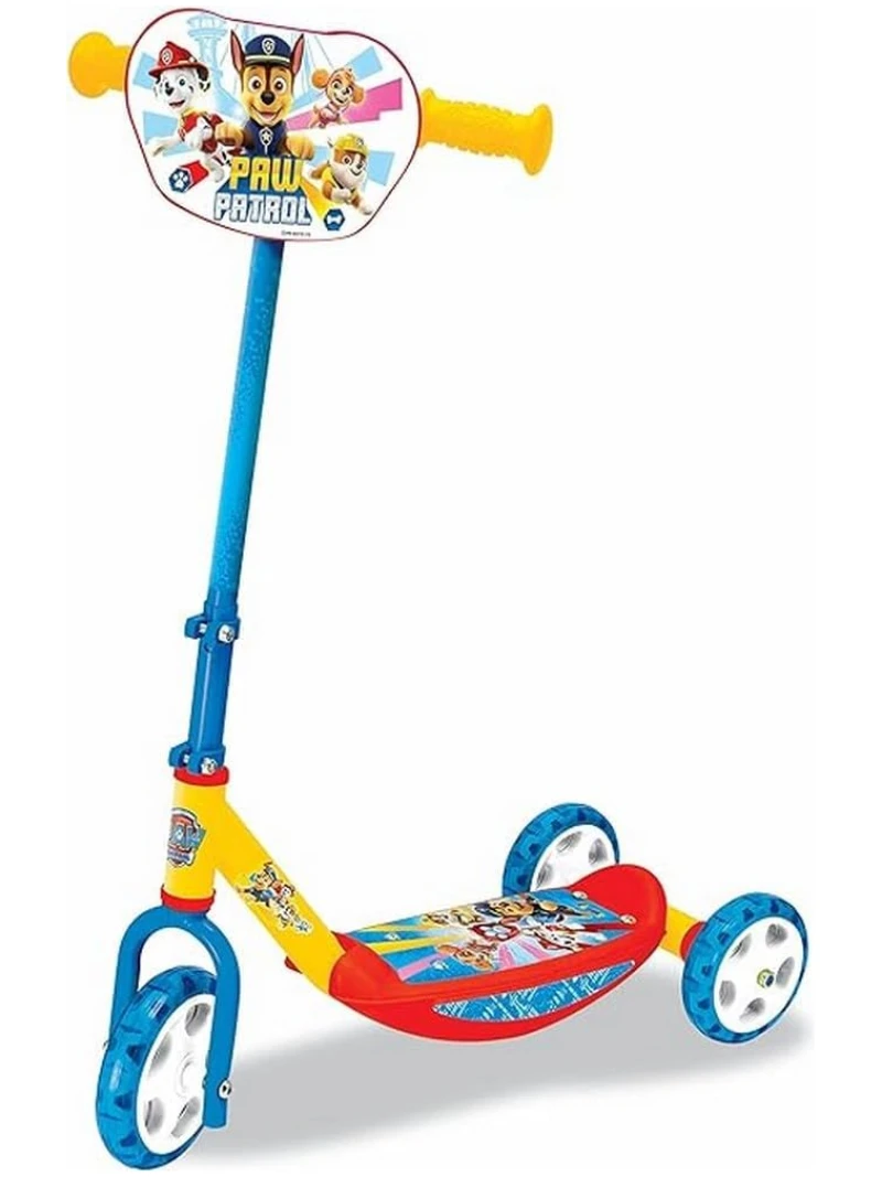 Smoby pat patrouille patinette 3 roues trottinette