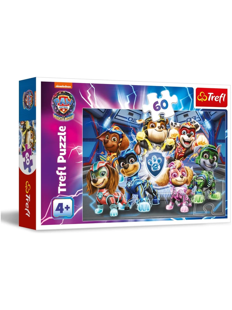 Trefl paw patrolthe mighty movie aventures de heros de