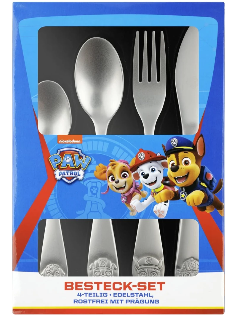 P os 29991049 lot de 4 couverts en acier inoxydable