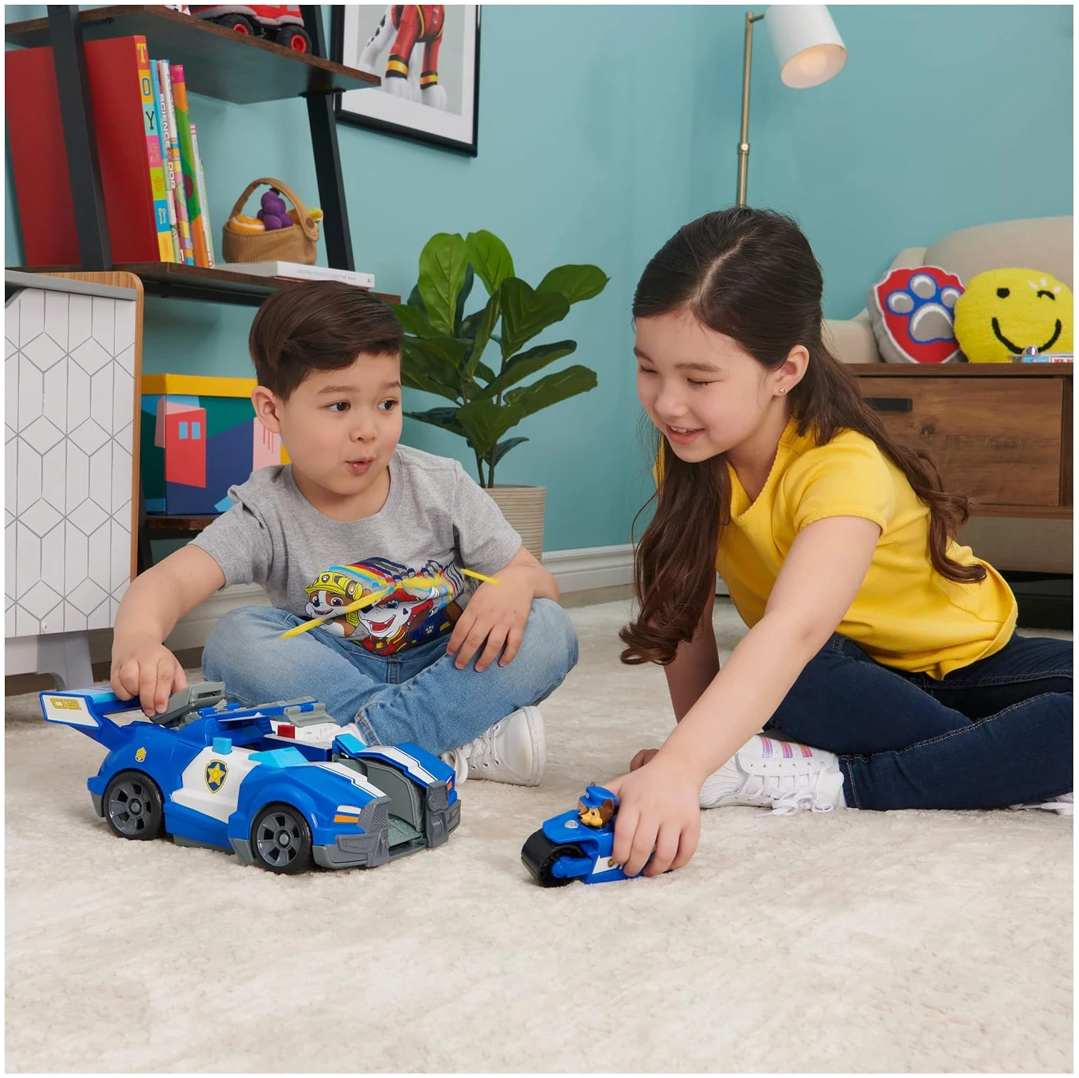 voiture transformable Chase, la Pat Patrouille