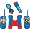 Lexibook, la pat' patrouille, set d'aventurier complet pour enfant, talkies walkies