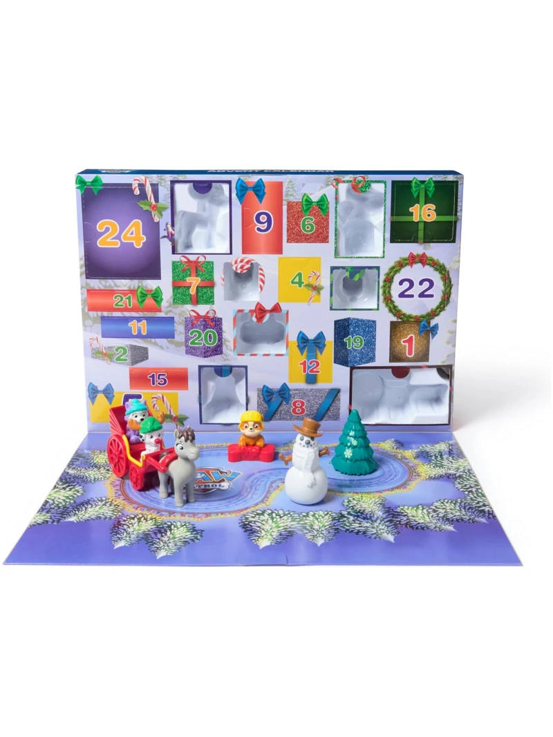 la pat patrouille calendrier de l'avent noel 2024