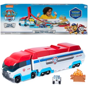 Camion Pat Patrouilleur 2 en 1 True Metal, Véhicule avec Circuit, Voiture