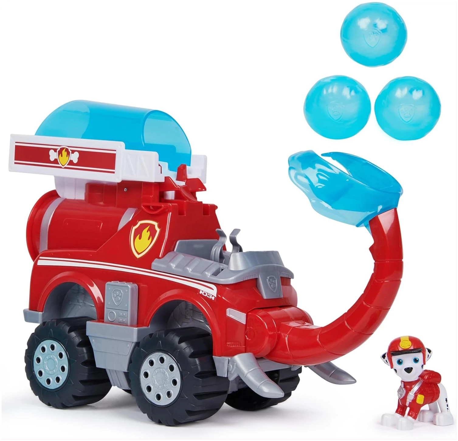 Paw patrol pat patrouille véhicule deluxe marcus jungle