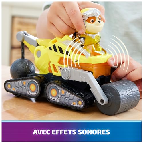Véhicule Pat Patrouille Ruben avec figurine, sons et lumières, dès 3 ans - vue 6