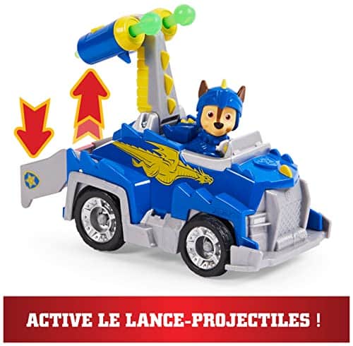 Jouet Paw Patrol Rescue Knights, Chase avec véhicule, Pat Patrouille Air Rescue - vue 3
