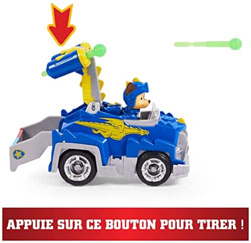 Jouet Paw Patrol Rescue Knights, Chase avec véhicule, Pat Patrouille Air Rescue - vue 4