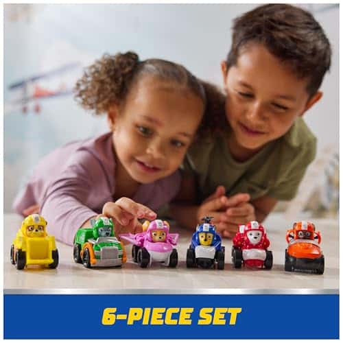 Coffret Pat Patrouille Air Rescue 6 voitures Chase Marshall Skye 3 ans+ - vue 3