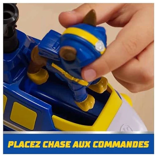 Pat Patrouille Air Rescue : véhicule Chase avec projectiles, jouet enfant 3 ans+ - vue 3
