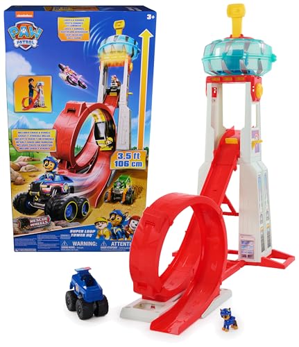 Pat Patrouille Air Rescue : voiture Chase avec sons et lumières, jouet enfant 3 ans+