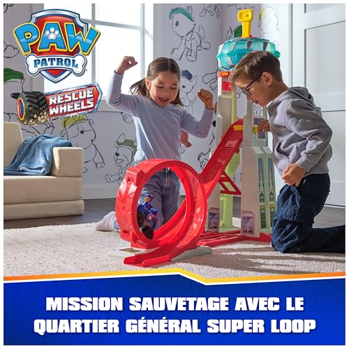 Pat Patrouille Air Rescue : voiture Chase avec sons et lumières, jouet enfant 3 ans+ - vue 2