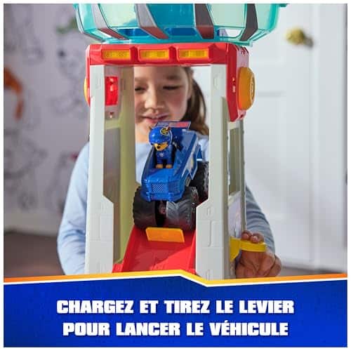 Pat Patrouille Air Rescue : voiture Chase avec sons et lumières, jouet enfant 3 ans+ - vue 6