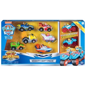 Paw Patrol Pat Patrouille Air Rescue – 8 véhicules True Metal Mighty Pups pour enfants