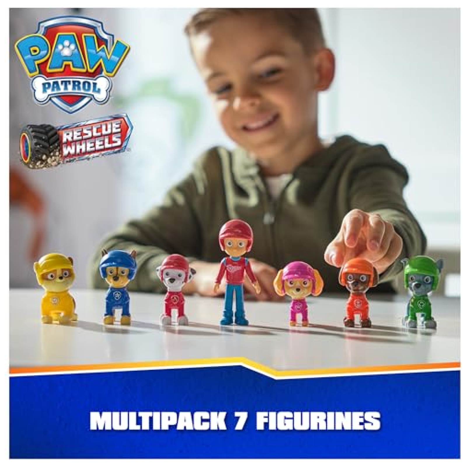 Coffret 7 Figurines Air Rescue Pat'Patrouille - Chase, Marcus, Stella Coffret 7 Figurines Air Rescue Pat'Patrouille - Chase, Marcus, Stella