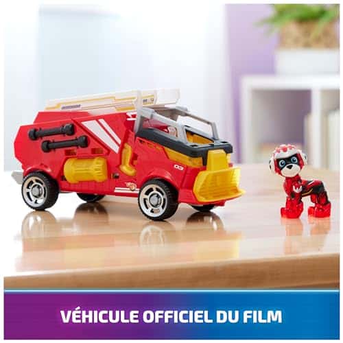 Pat Patrouille Air Rescue : véhicule et figurine Marcus avec sons et lumières, jouet enfant 3 ans+ - vue 2