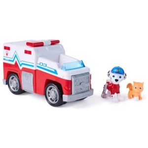Véhicule figurine Pat Patrouille Marcus Mission Détectives, jouet enfant 3 ans+