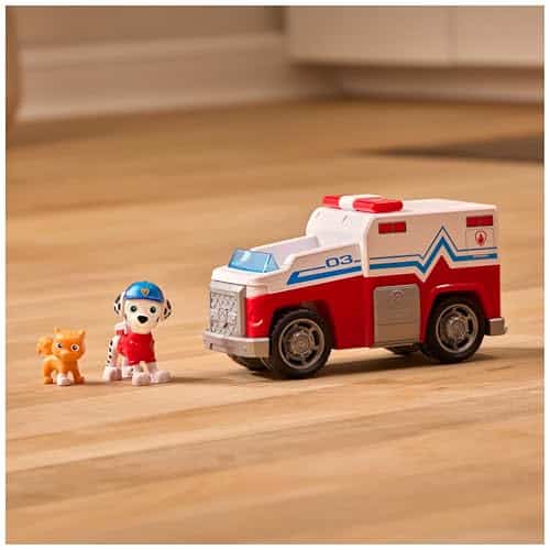 Véhicule figurine Pat Patrouille Marcus Mission Détectives, jouet enfant 3 ans+ - vue 2