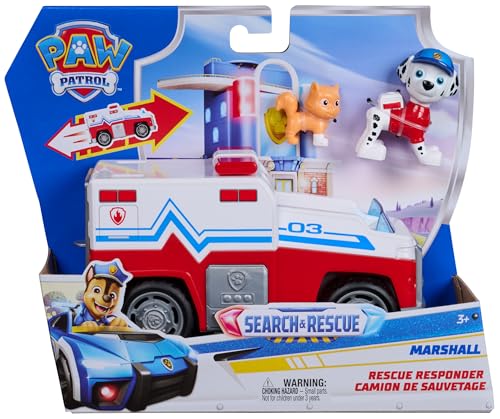 Véhicule figurine Pat Patrouille Marcus Mission Détectives, jouet enfant 3 ans+ - vue 3