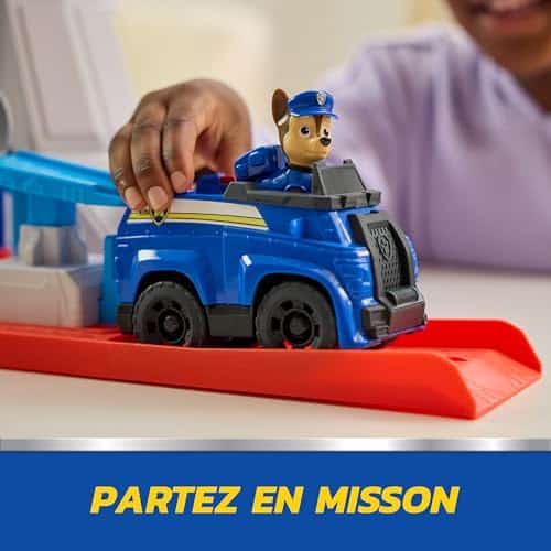 Tour de contrôle Pat Patrouille 50 cm avec missions, toboggan et figurines, dès 3 ans - vue 5