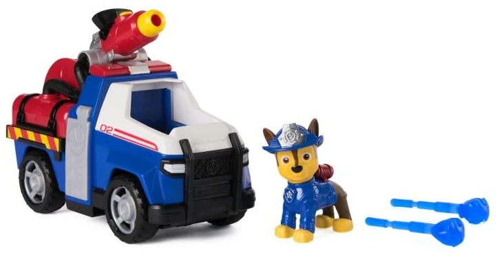 Véhicule Chase Pat'Patrouille Fire Rescue avec Figurine et Projectiles – Image 4