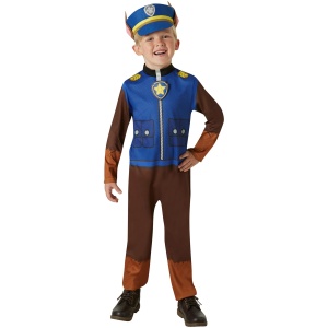 Déguisement Chase Pat’Patrouille – Combinaison avec Chapeau 2-3 ans