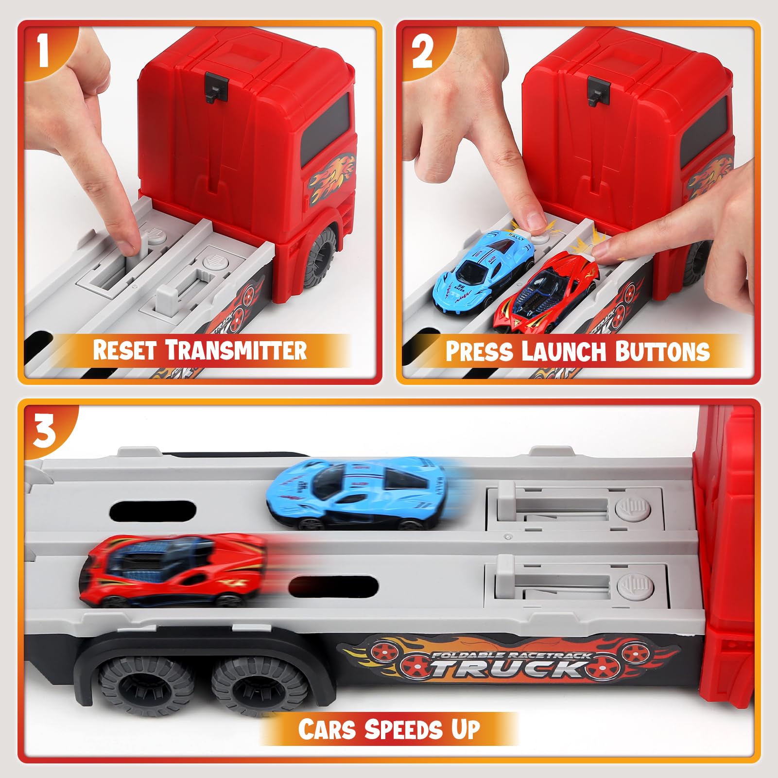Camion Transporteur Pliable Pat'Patrouille avec 6 Voitures – Image 5