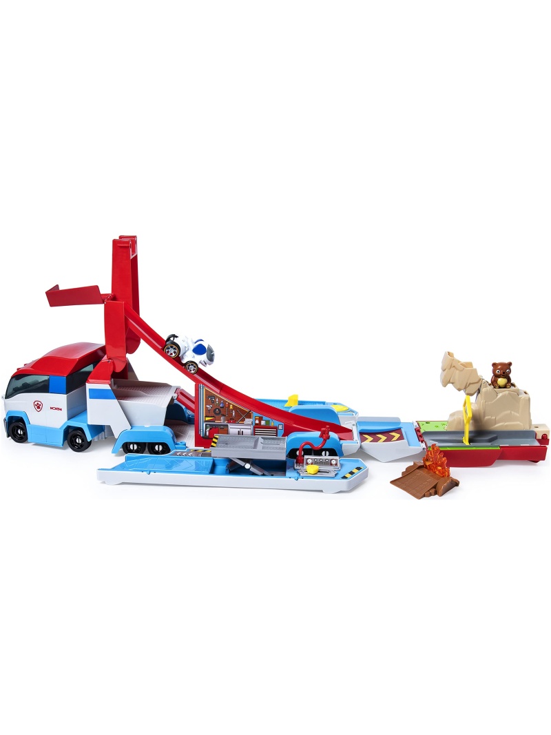 Camion Pat' Patrouilleur 2 en 1 True Metal avec Circuit Paw Patrol