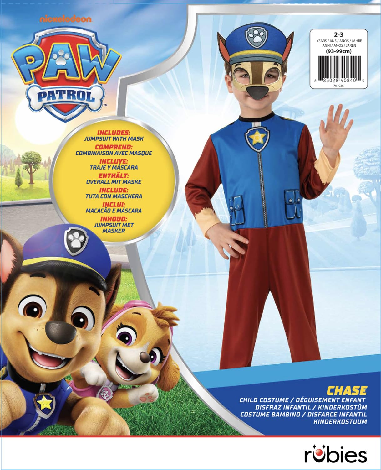 Déguisement Chase Pat'Patrouille Enfant 5-6 ans – Image 4