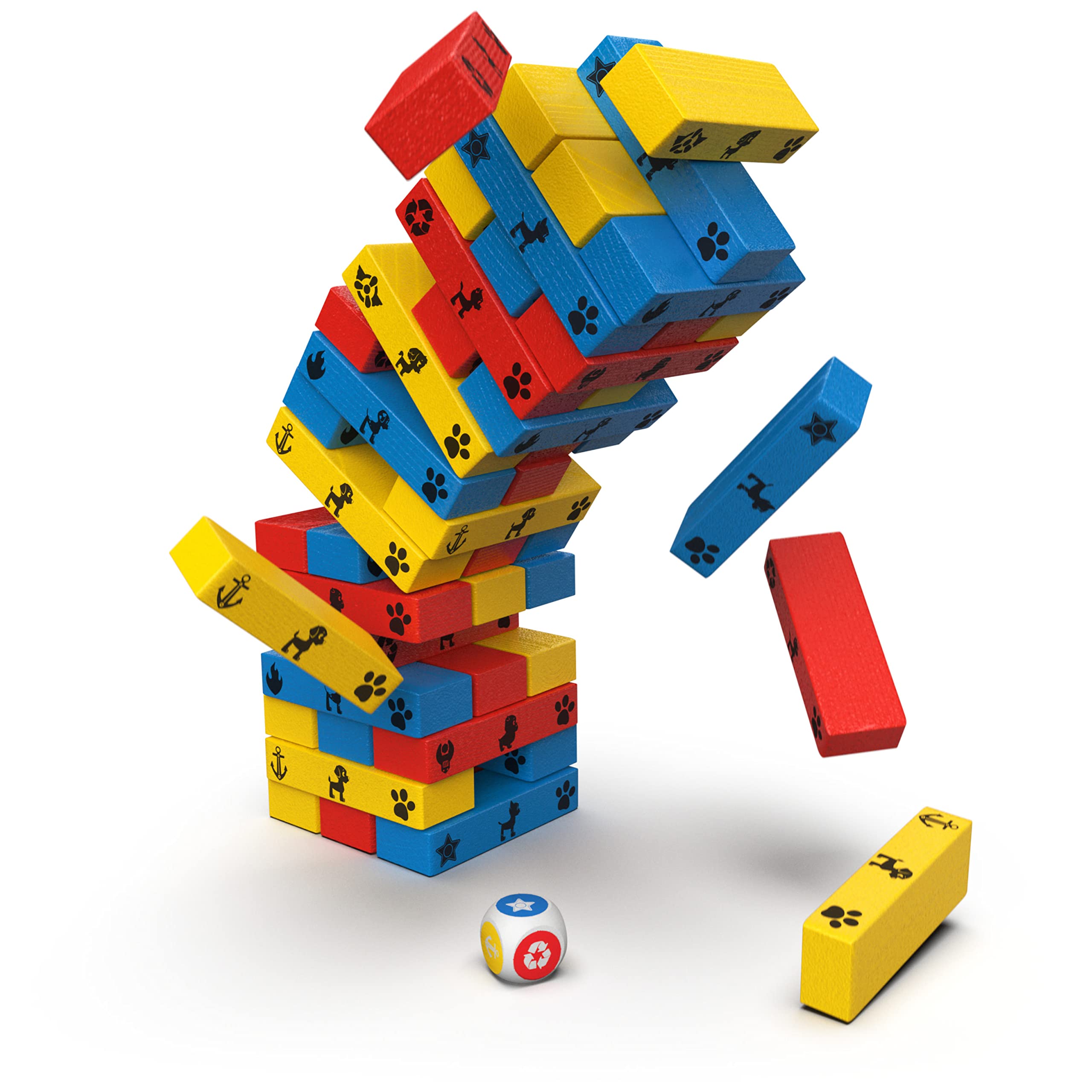 Jeu de Société Tour Infernale Pat'Patrouille - Construction 48 Blocs – Image 3