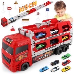 Camion Transporteur Pliable Pat&rsquo;Patrouille avec 6 Voitures