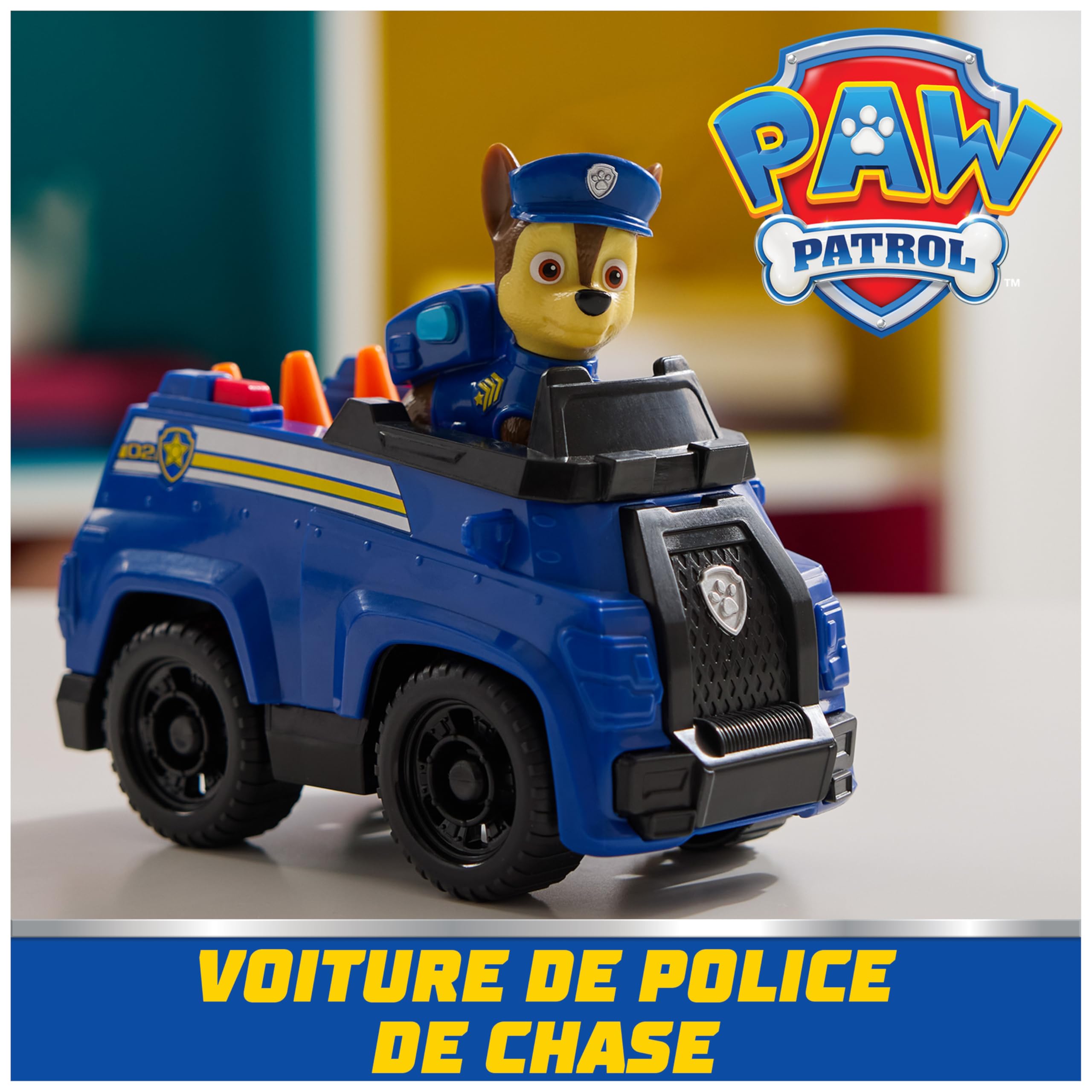 Véhicule Figurine Chase Pat'Patrouille - Voiture à Collectionner – Image 2
