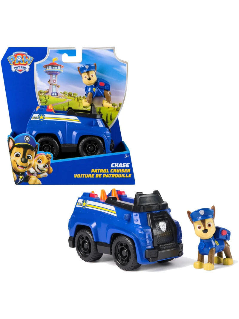 Véhicule Figurine Chase Pat'Patrouille - Voiture à Collectionner