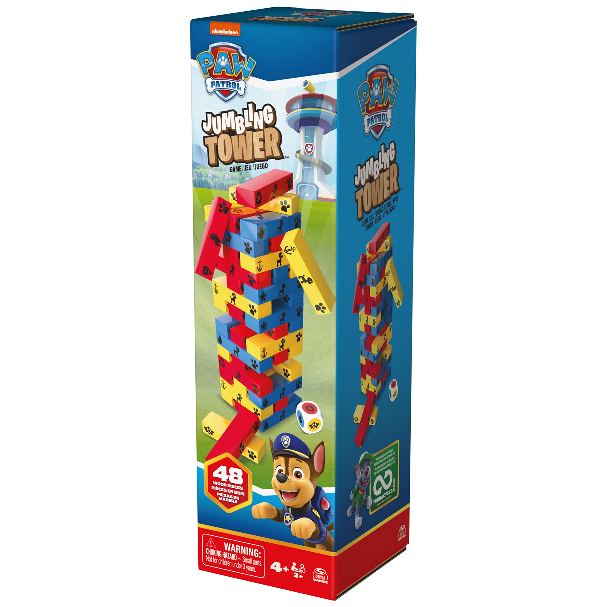 Jeu de Société Tour Infernale Pat'Patrouille - Construction 48 Blocs – Image 4