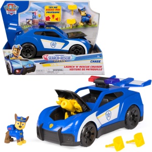 Véhicule Interactif Chase Pat’Patrouille – Voiture Figurine Mission Détective