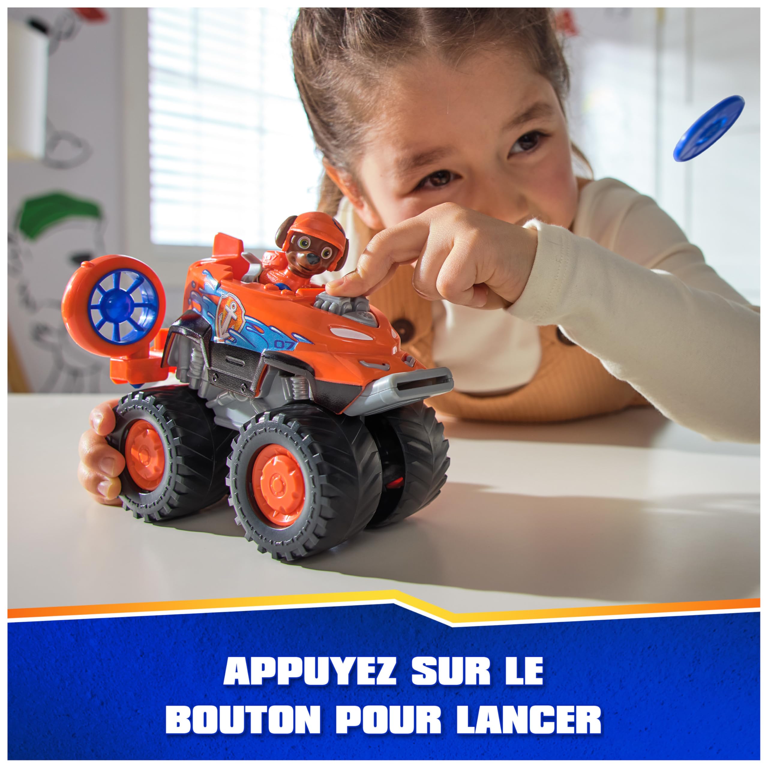 Véhicule Zuma Pat'Patrouille Rescue Wheels avec Projectiles – Image 5