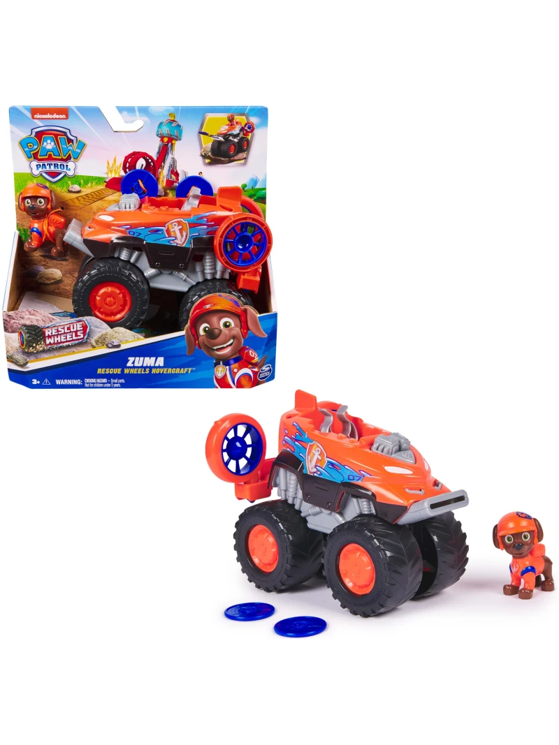 Véhicule Zuma Pat'Patrouille Rescue Wheels avec Projectiles