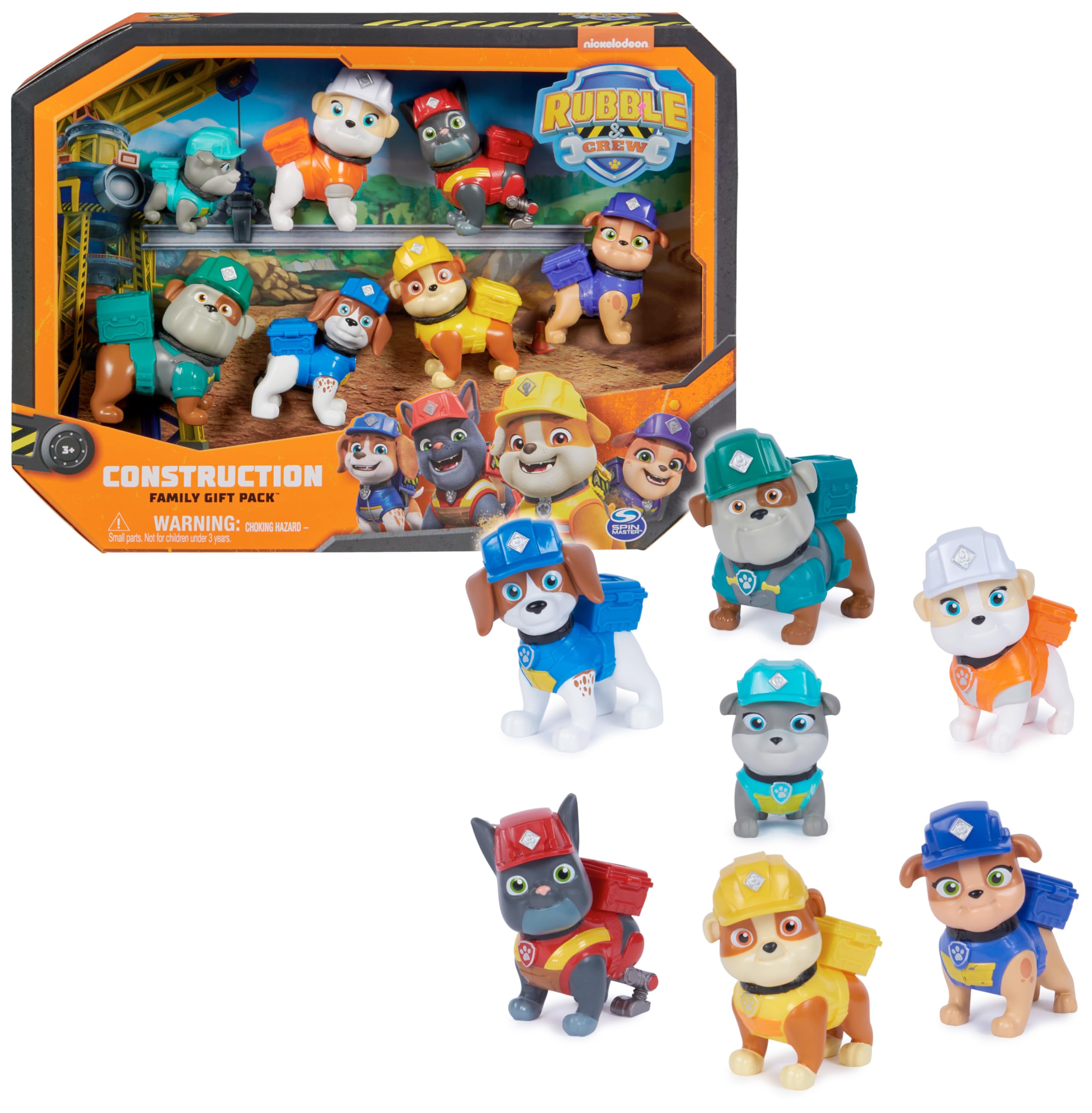 Coffret 7 Figurines Ruben & Compagnie Pat'Patrouille