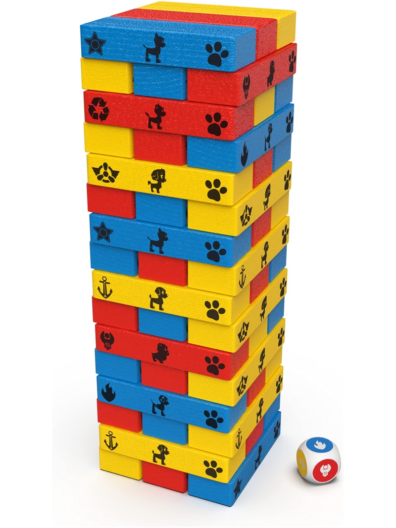Jeu de Société Tour Infernale Pat'Patrouille - Construction 48 Blocs