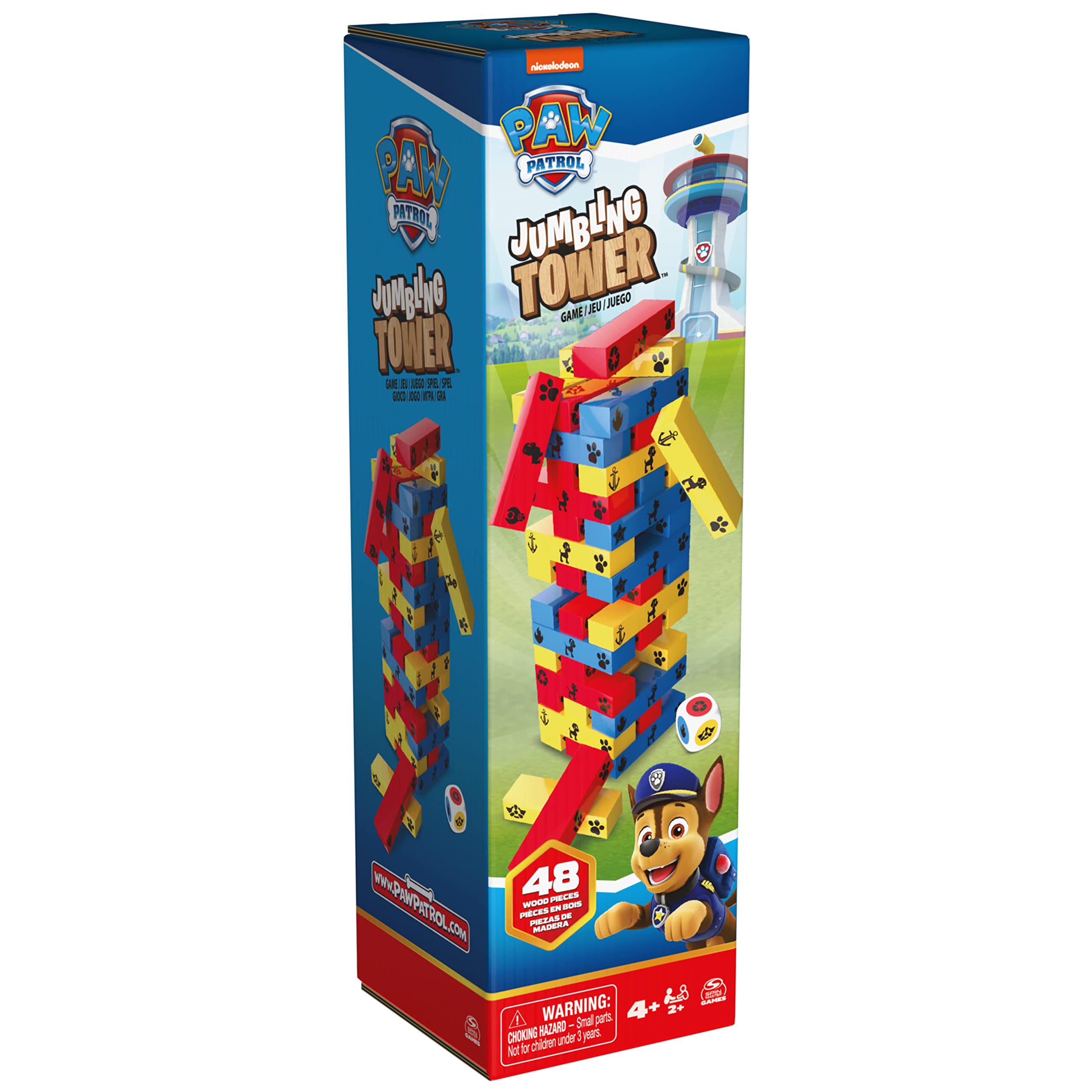 Jeu de Société Tour Infernale Pat'Patrouille - Construction 48 Blocs – Image 2