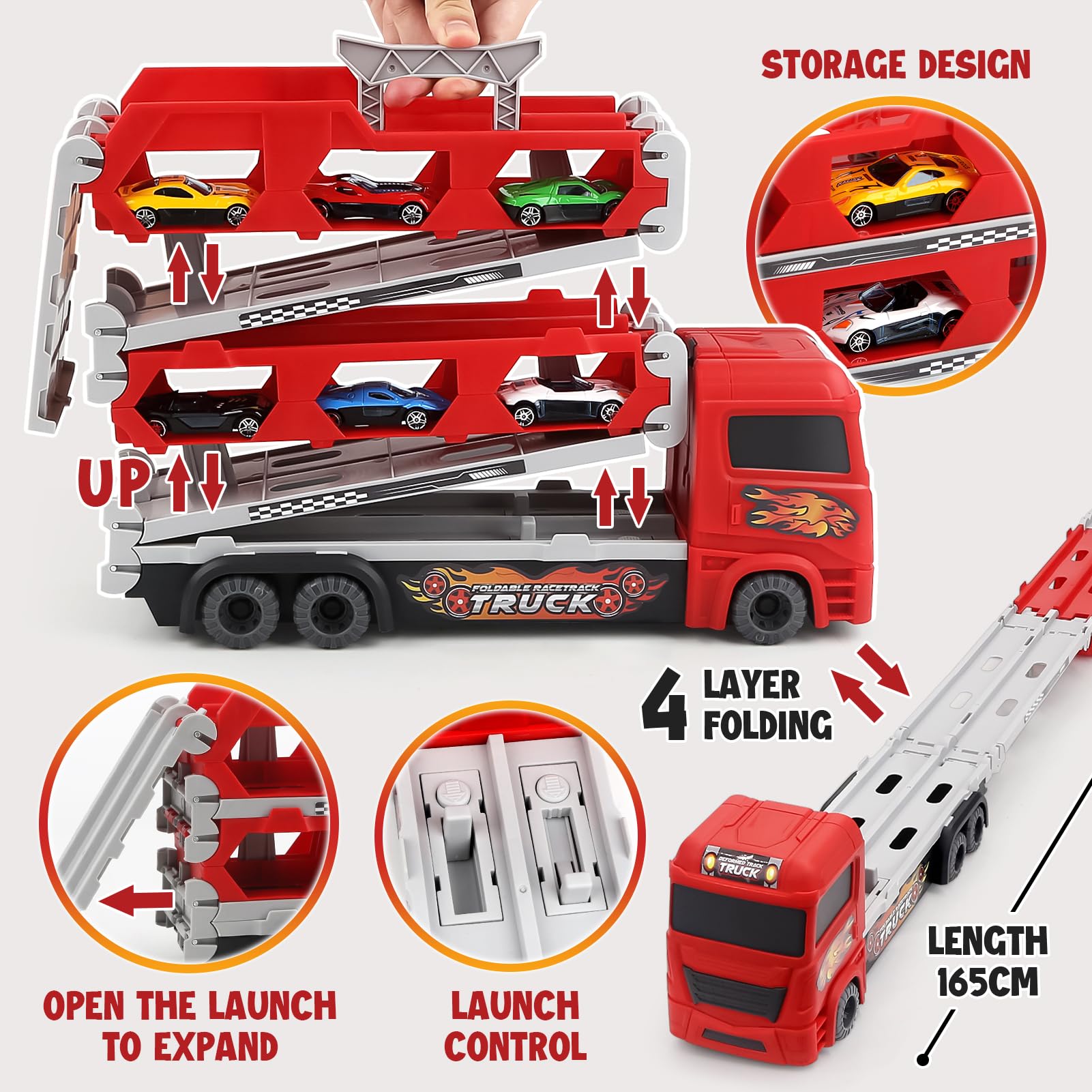Camion Transporteur Pliable Pat'Patrouille avec 6 Voitures – Image 4
