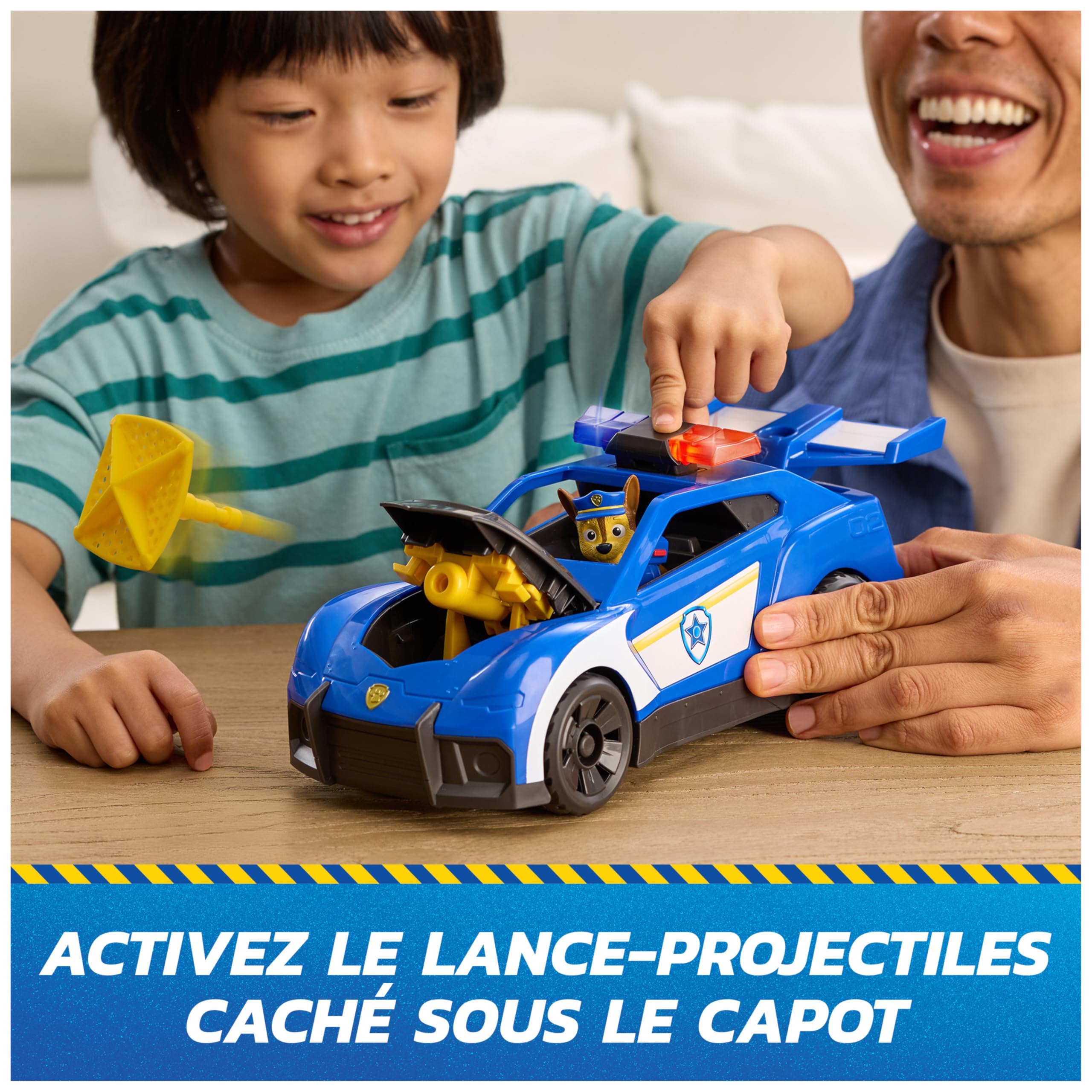 Véhicule Interactif Chase Pat'Patrouille - Voiture Figurine Mission Détective – Image 5