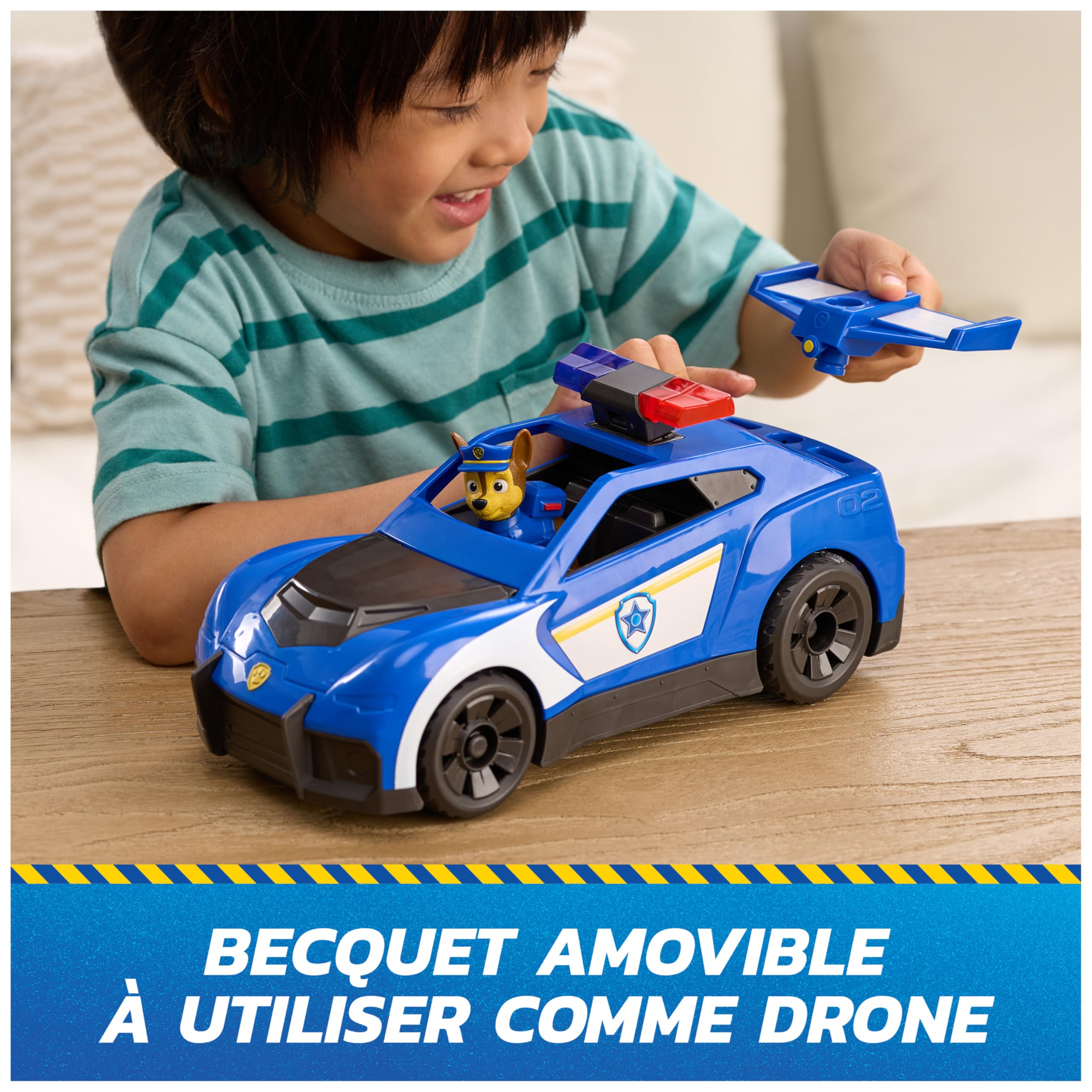 Véhicule Interactif Chase Pat'Patrouille - Voiture Figurine Mission Détective – Image 4