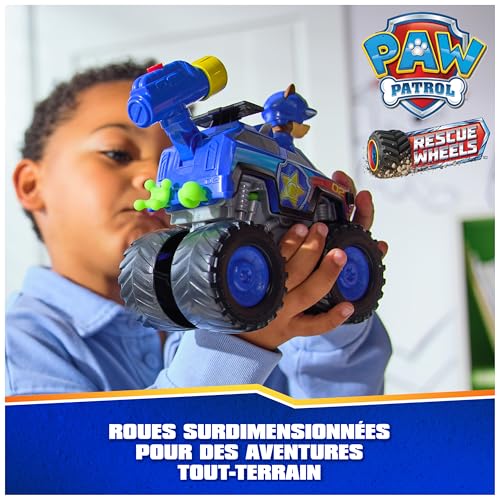 Pat Patrouille voiture Chase Rescue Wheels avec projectiles, jouet enfant 3 ans+ - vue 3