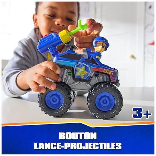 Pat Patrouille voiture Chase Rescue Wheels avec projectiles, jouet enfant 3 ans+ - vue 4