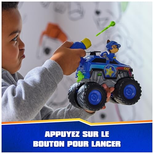 Pat Patrouille voiture Chase Rescue Wheels avec projectiles, jouet enfant 3 ans+ - vue 6